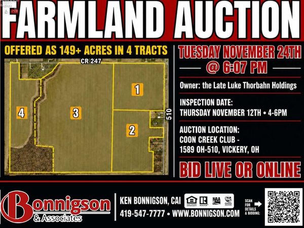 0 SW CR 247, Vickery, OH 43464