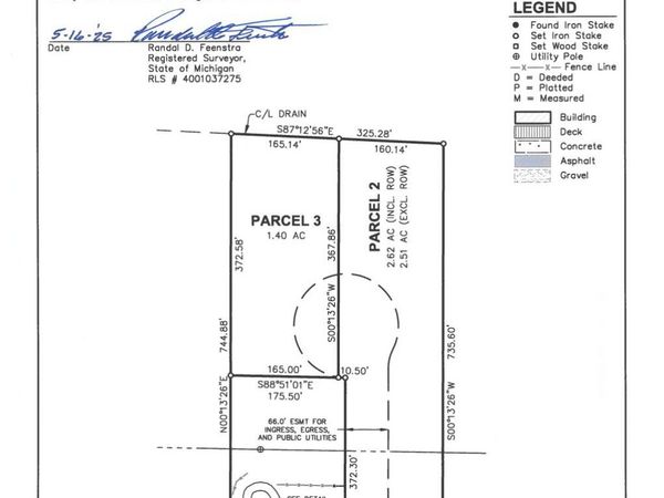 0 Port Sheldon Parcel #2, Hudsonville, MI 49426