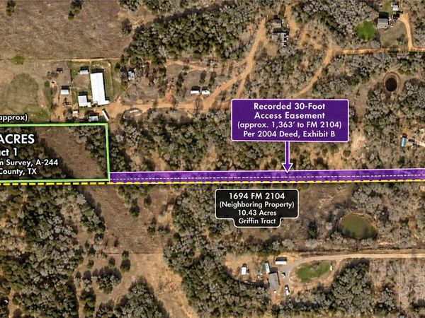 TBD FM 2104, Paige, TX 78659