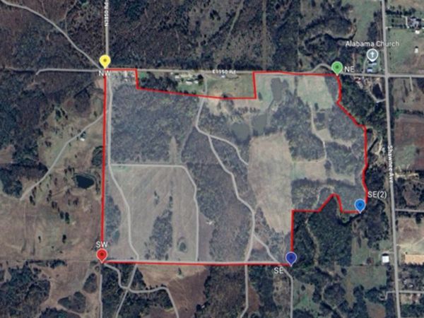 385003 E 1150 Road , Weleetka, OK 74880