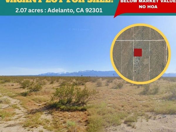 0 Muskrat, Adelanto, CA 92301