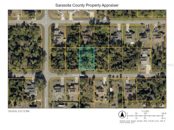 SHADY AVENUE , NORTH PORT, FL 34286