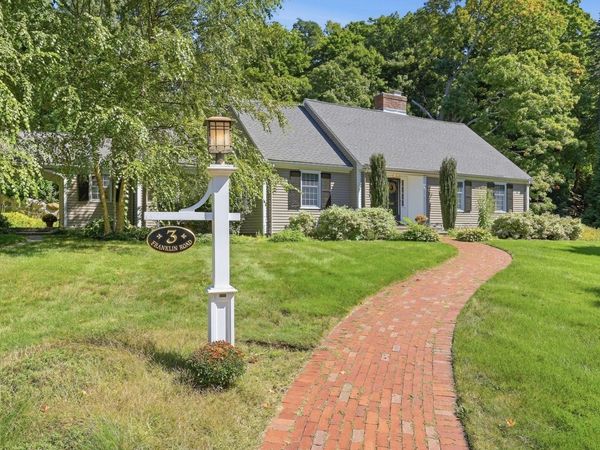3 Franklin Rd, Lexington, MA 02420
