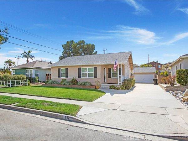 712 E Alder , Unit A, Brea, CA 92821