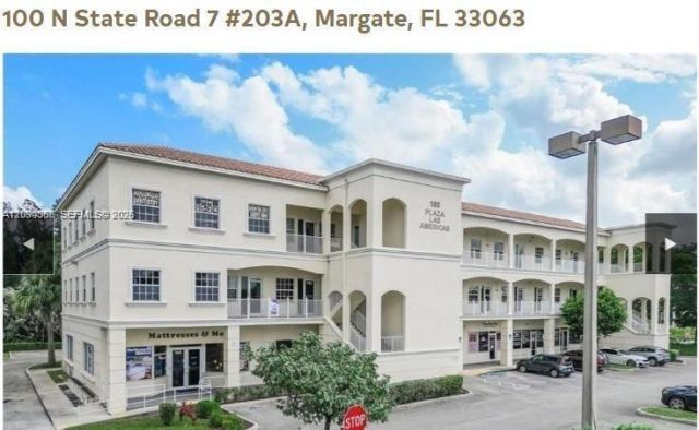 100 N State Road 7 , Unit 203A, Margate, FL 33063 Main Photo