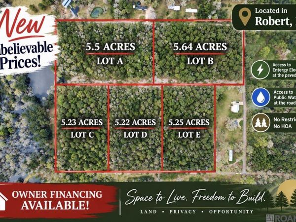 525 Acres Heritage Acres Ln, Robert, LA 70455