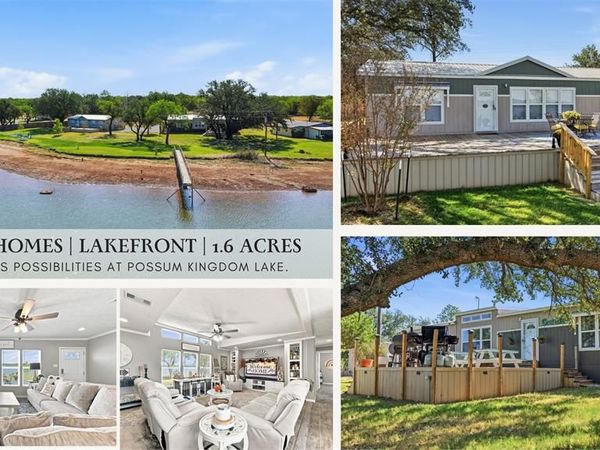 297 & 299 Rock Creek Road, Graford, TX 76449