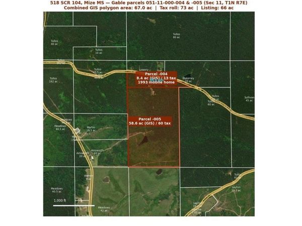518 Scr 104, Mize, MS 39116