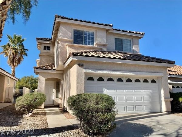 1848 Thunder Mountain Drive, Henderson, NV 89012
