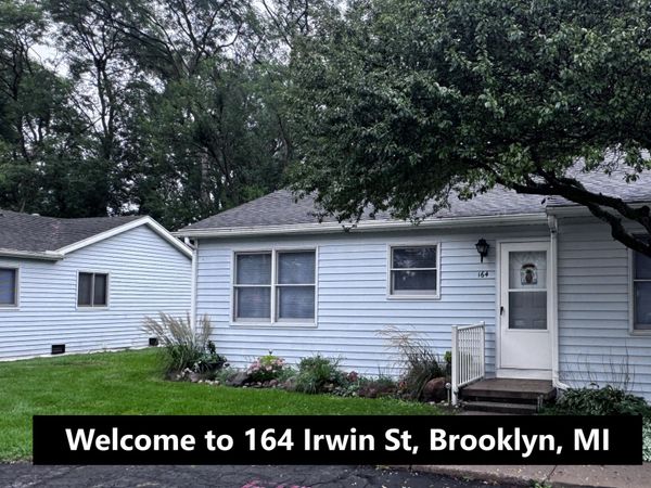164 Irwin Street, Brooklyn, MI 49230