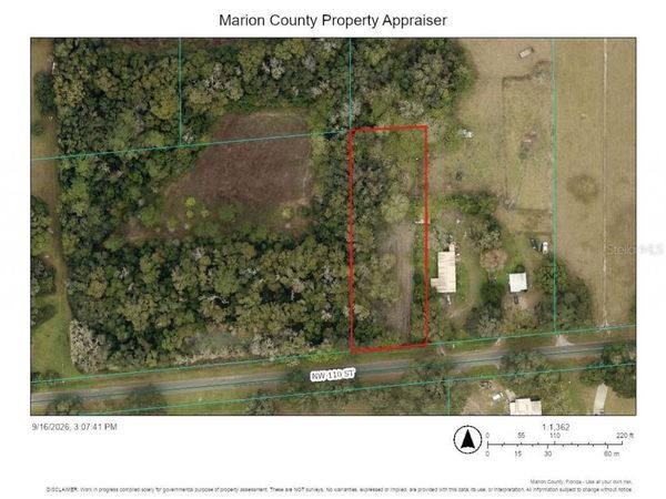 TBD NW 110TH STREET , REDDICK, FL 32686
