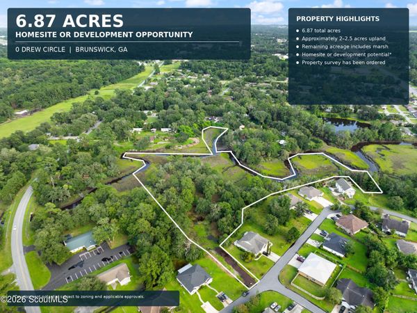 0 Drew Circle , Brunswick, GA 31523