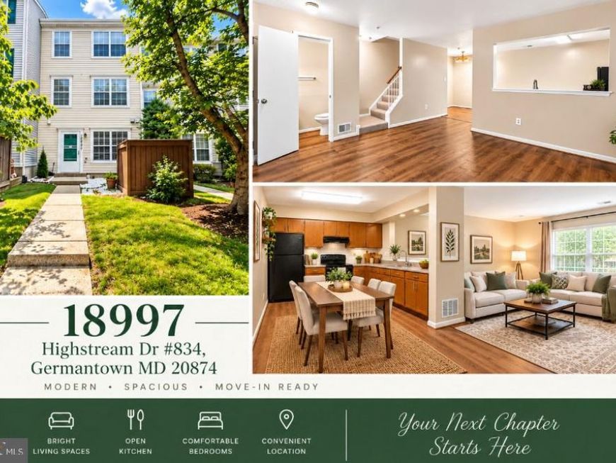 18997 Highstream Drive , Unit 834, Germantown, MD 20874 Main Photo