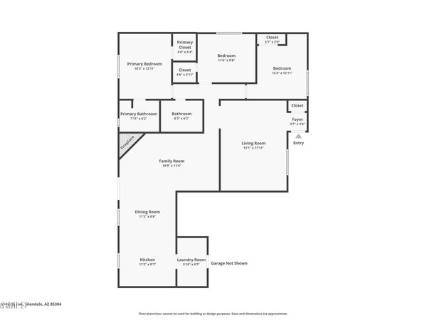 4336 W SUNNYSIDE Avenue, Glendale, AZ 85304