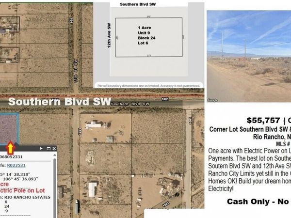 SE Corner Southern Blvd & 12th Street SW, Rio Rancho, NM 87144