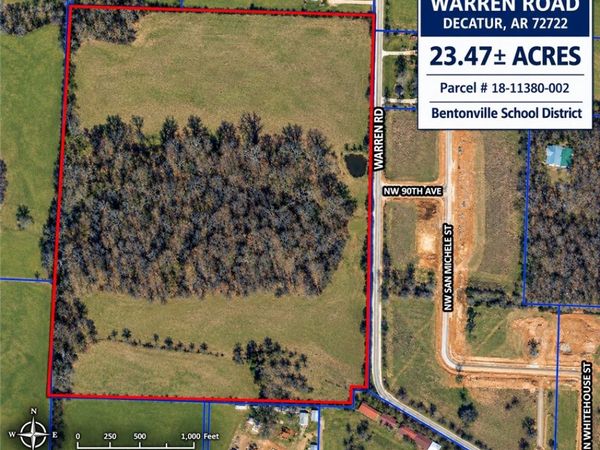 TBD Warren Road , Decatur, AR 72722