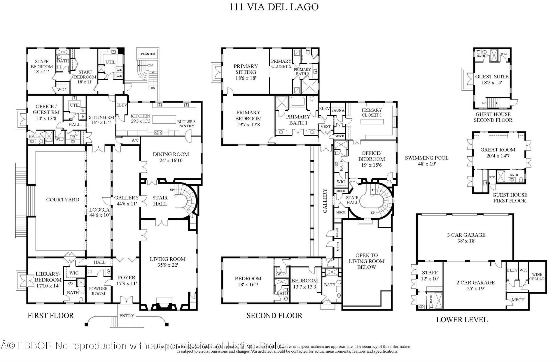 111 Via Del Lago, Palm Beach, FL 33480 Photo