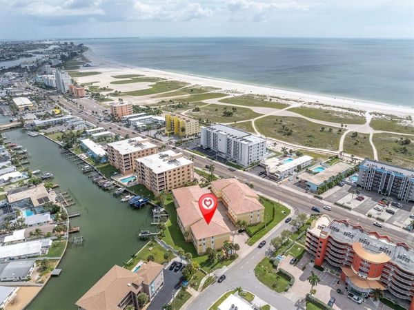 11595 GULF BOULEVARD , Unit 1, TREASURE ISLAND, FL 33706
