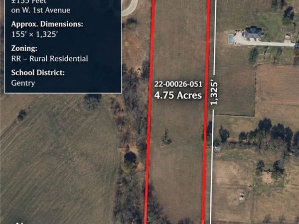 TBD 1st Street , Highfill, AR 72734