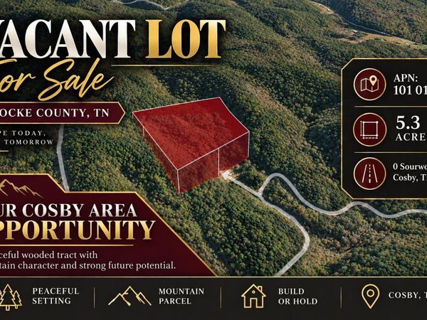 0 Sourwood Way , Cosby, TN 37722