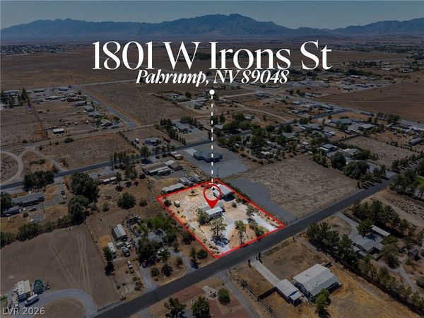 1801 W Irons Street, Pahrump, NV 89048