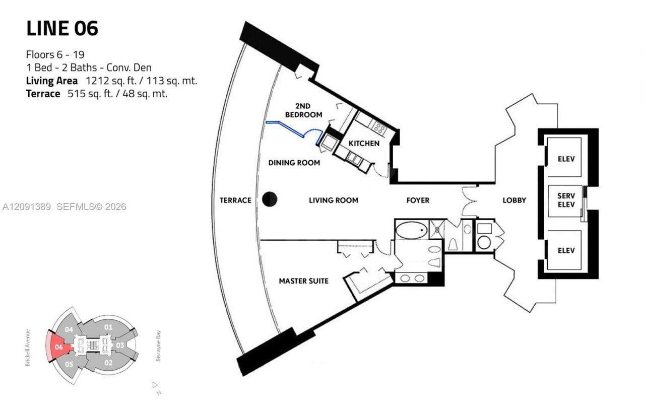 2127 Brickell Ave, Unit 1406, Miami, FL 33129 Photo