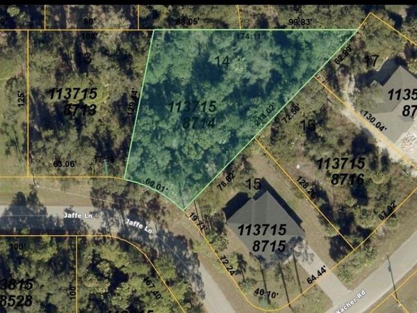 JAFFE LANE , NORTH PORT, FL 34288