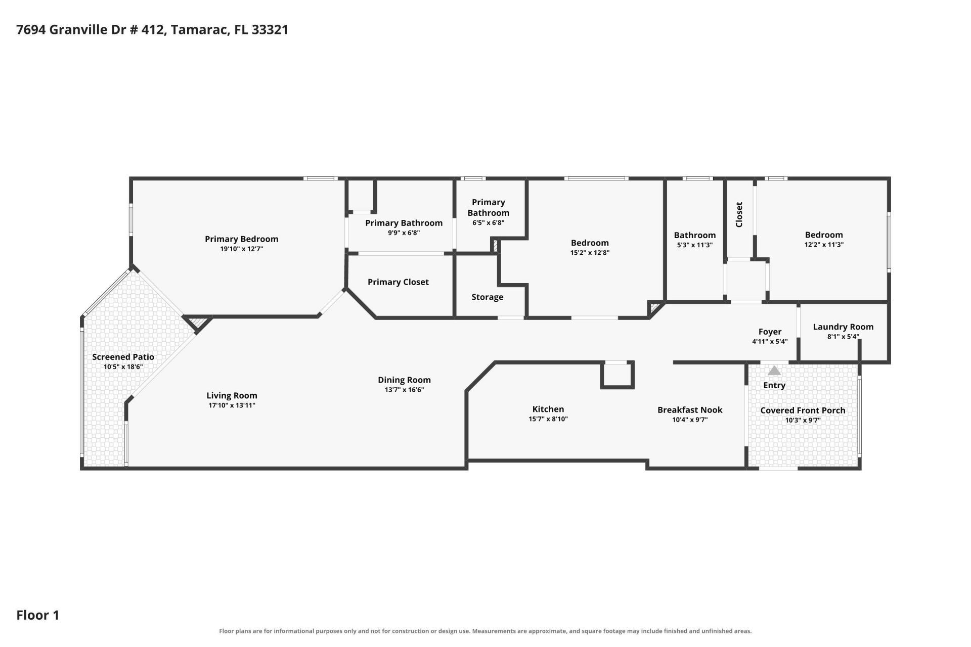 7694 Granville Drive, Unit 412E, Tamarac, FL 33321 Photo