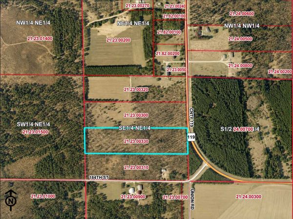 TBD County 119 , Nevis, MN 56467
