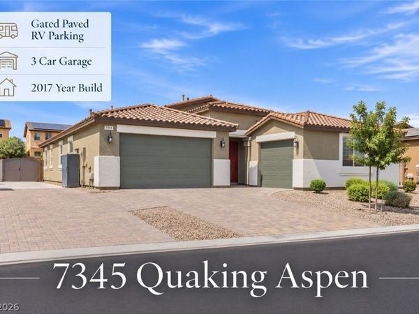7345 Quaking Aspen Street, Las Vegas, NV 89149