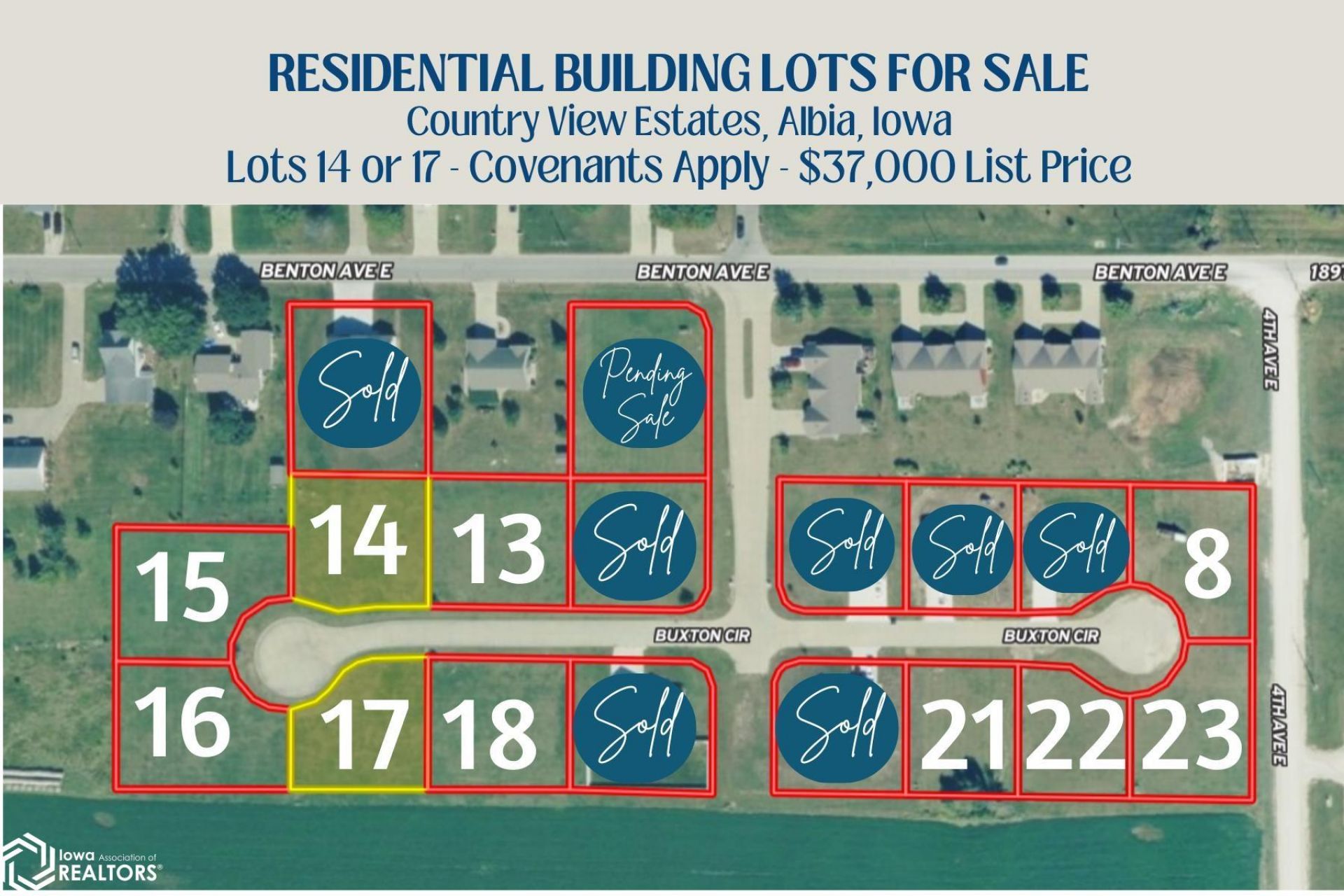 Lot 14 Benton Avenue, Albia, IA 52531 Main Photo