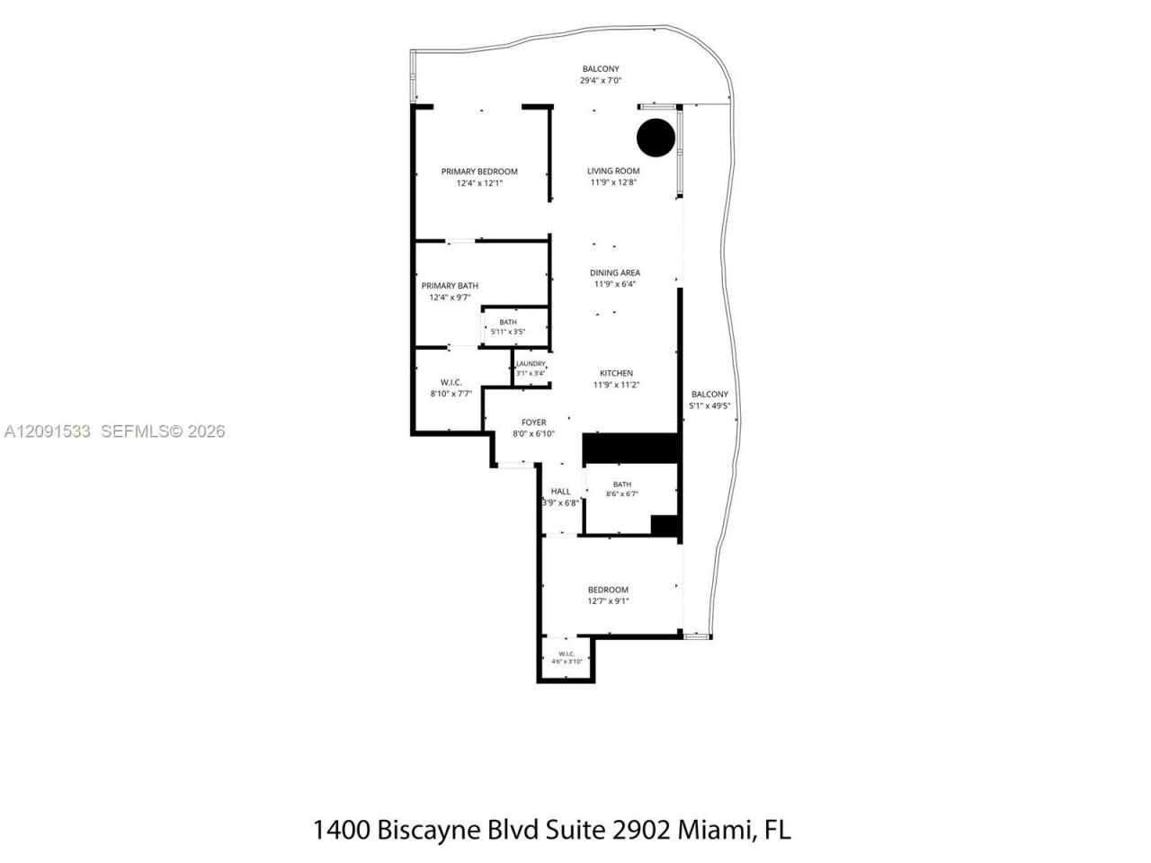 1400 Biscayne Blvd , Unit 2902, Miami, FL 33132 Photo