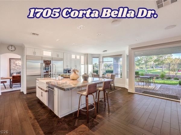 1705 Corta Bella Drive, Las Vegas, NV 89134