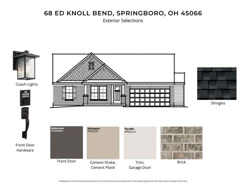 68 Ed Knoll Bend, Springboro, OH 45066 Photo 1