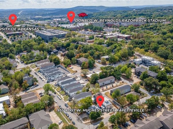 955 & 957 W Hughes Street , Fayetteville, AR 72701