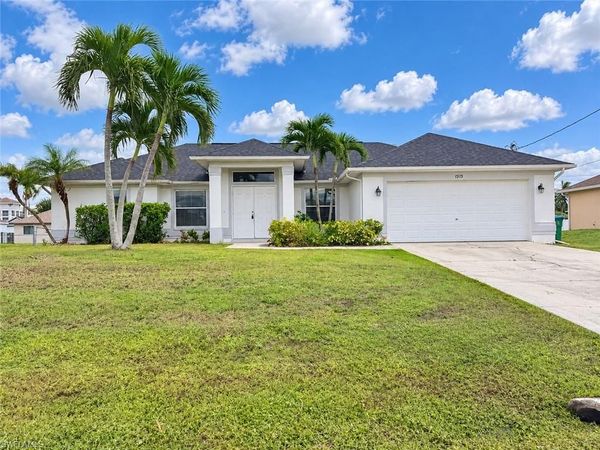1515 SW 19th PL , CAPE CORAL, FL 33991