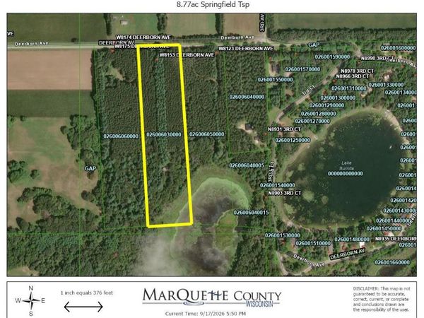 W8153 Deerborn Avenue, Westfield, WI 53964