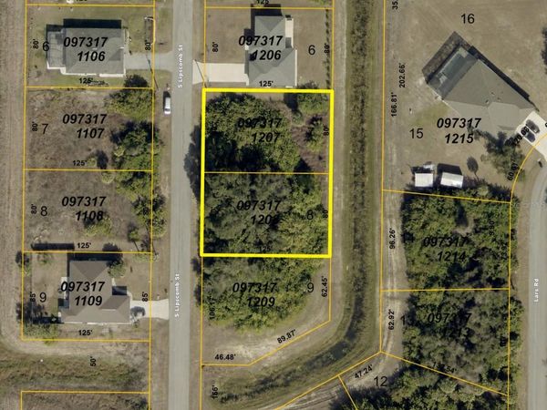 LOTS 7 & 8 S LIPSCOMB STREET , NORTH PORT, FL 34287