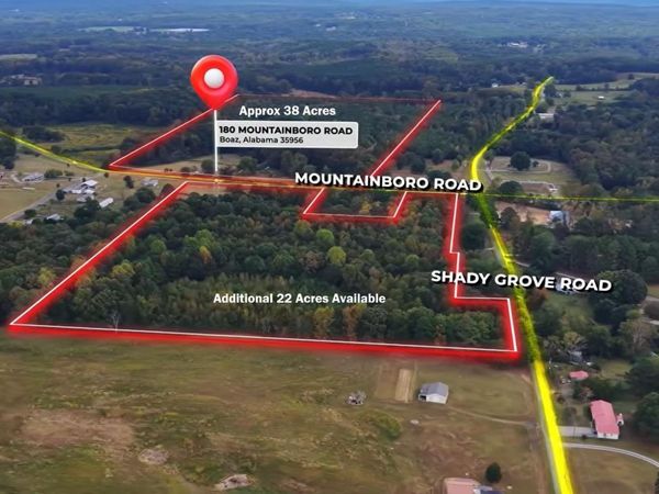 180 Mountainboro Road, Boaz, AL 35956