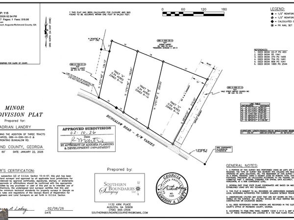 TRACT B Bungalow Road, Augusta, GA 30906