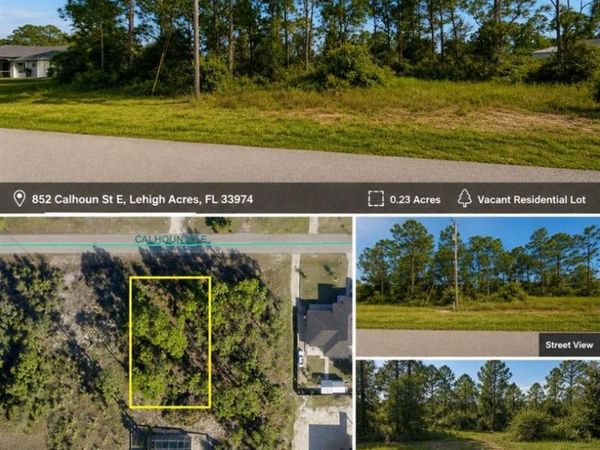 852 Calhoun ST E, LEHIGH ACRES, FL 33974