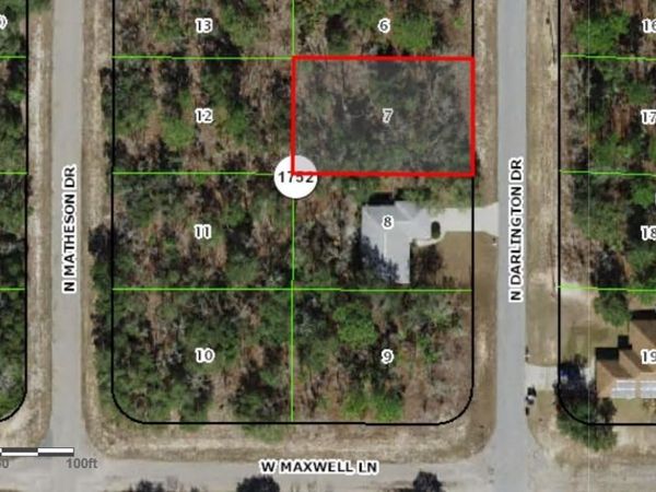 6186 N DARLINGTON DRIVE , CITRUS SPRINGS, FL 34434