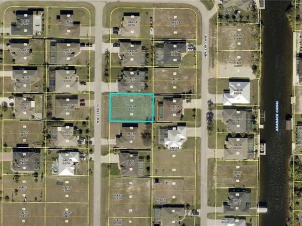 1237 NW 33rd PL , CAPE CORAL, FL 33993
