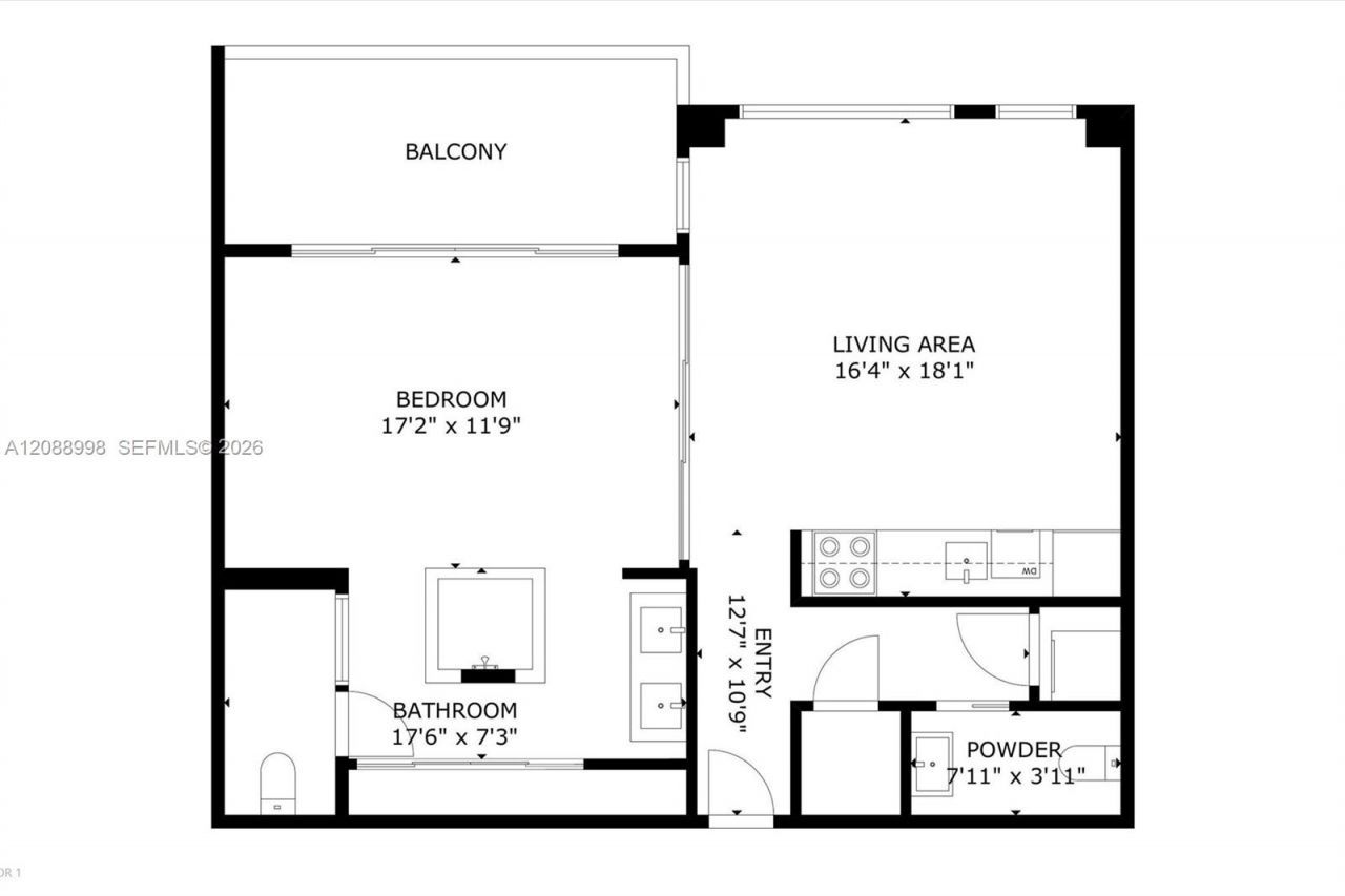 1040 Biscayne Blvd , Unit 3908, Miami, FL 33132 Photo