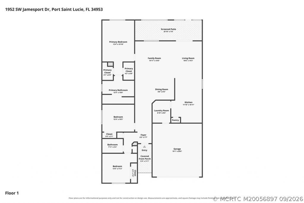 1952 SW Jamesport Drive, Port Saint Lucie, FL 34953 Photo