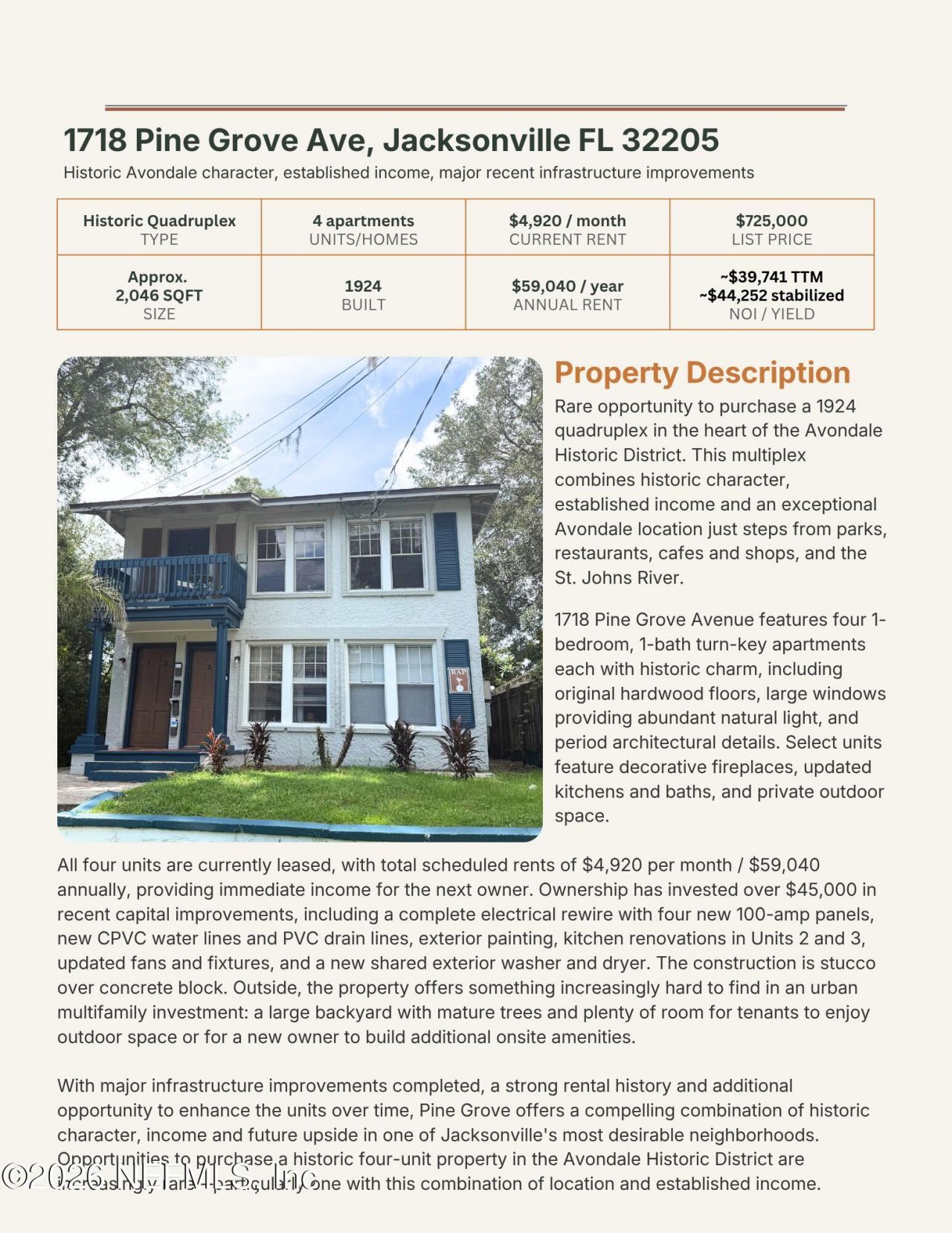 2564 W 23rd Street, Jacksonville, FL 32209 Photo