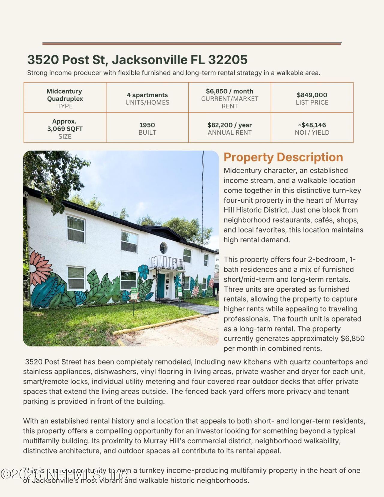 2564 W 23rd Street, Jacksonville, FL 32209 Photo