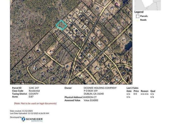0 Cameron Court Lot 28 Court, Dublin, GA 31021
