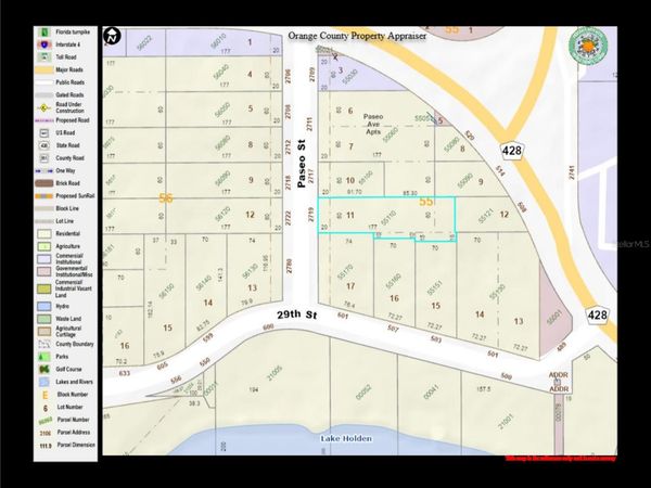 2719 PASEO AVENUE , ORLANDO, FL 32805