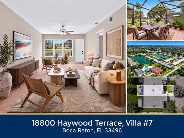18800 HAYWOOD Terrace, Unit 7, Boca Raton, FL 33496